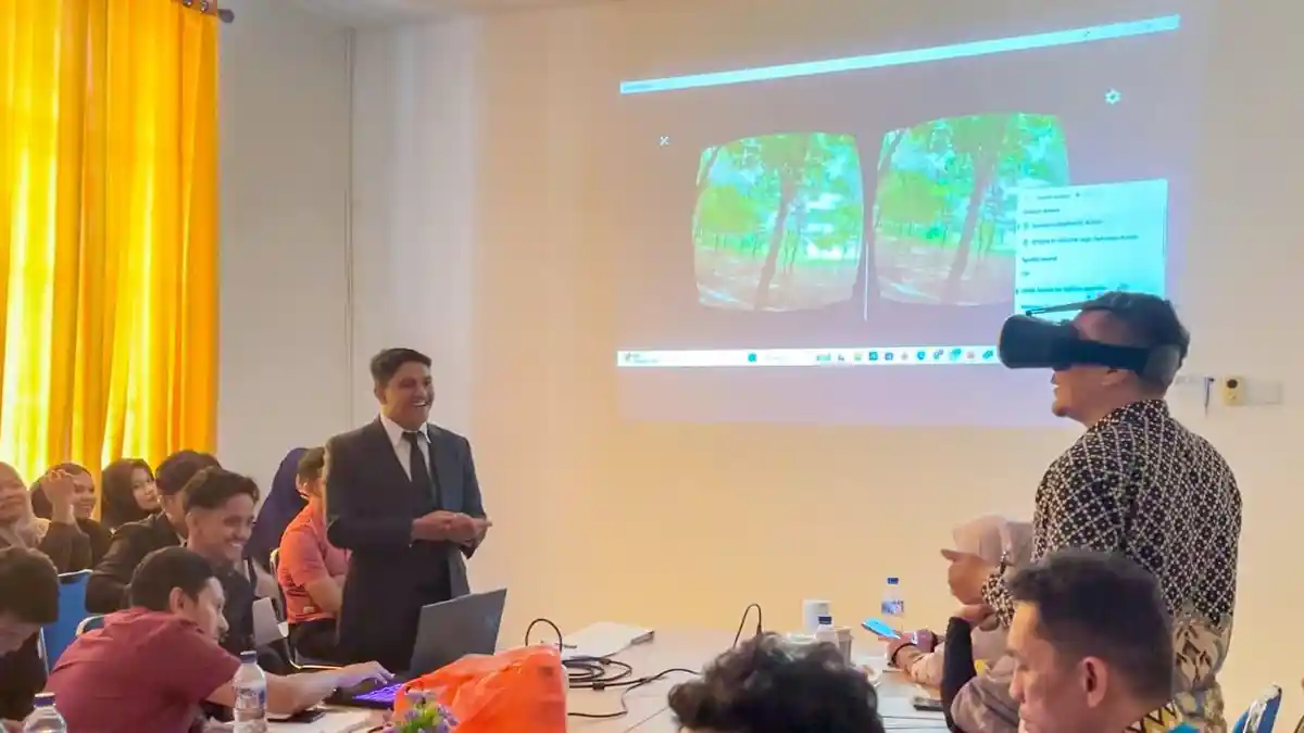 Fakultas Tarbiyah UIN Ar-Raniry Dorong Pemanfaatan Teknologi VR dalam Pembelajaran
